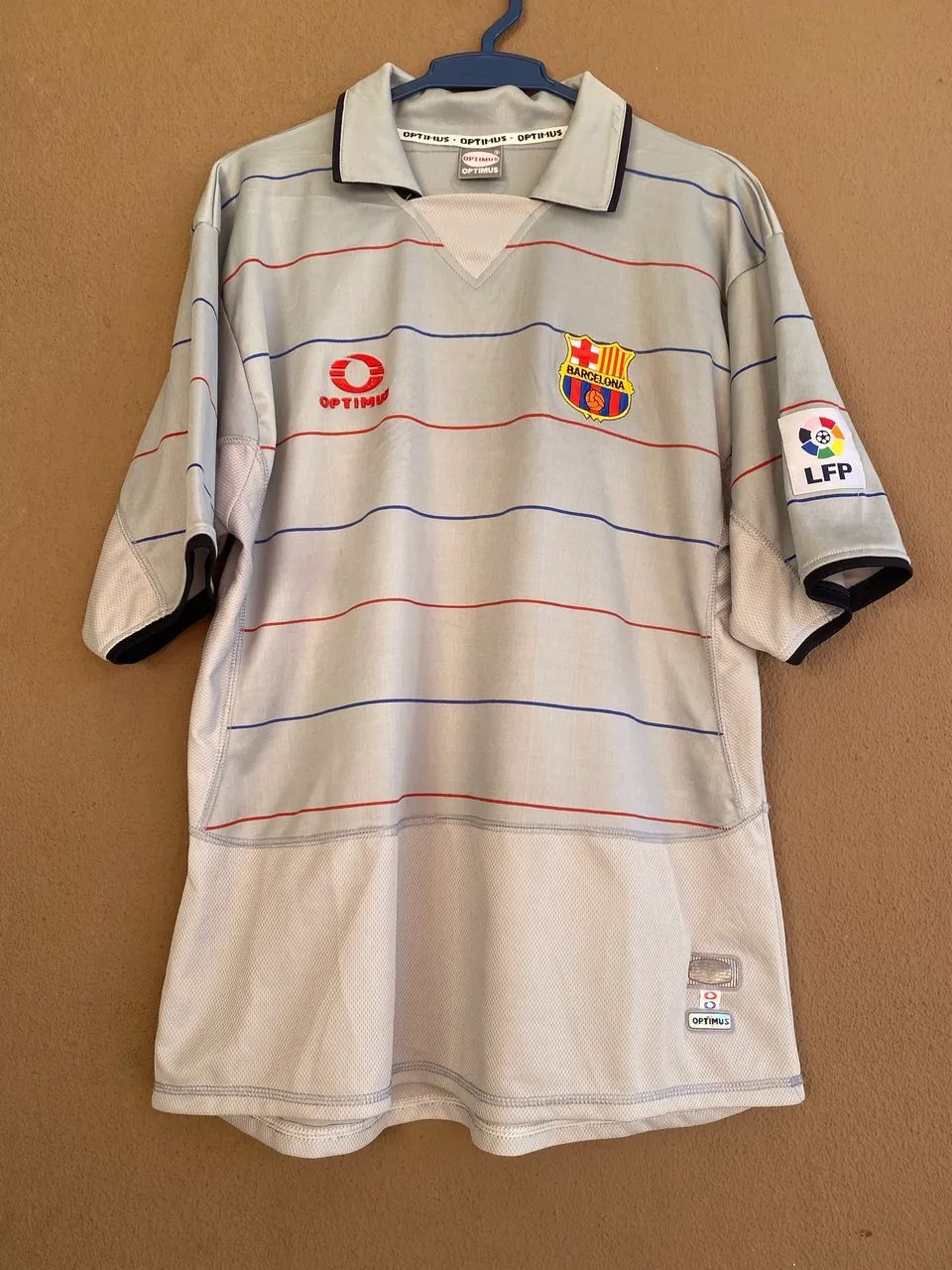 Camisa Barcelona 2003/04 away Cinza