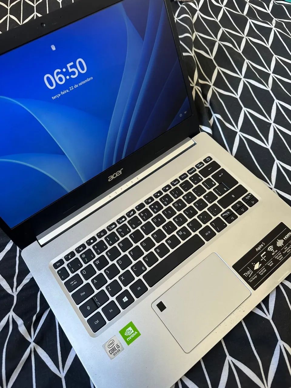 Notbook ACER Aspire i5 c/ placa de Video e 12 GB ram SSD 512 - Foto 2