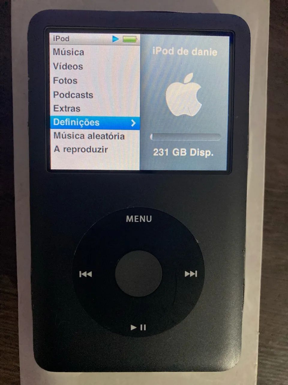 iPod Classic 7 gen - 256GB ssd - Bateria Nova - Aparelhos de Som