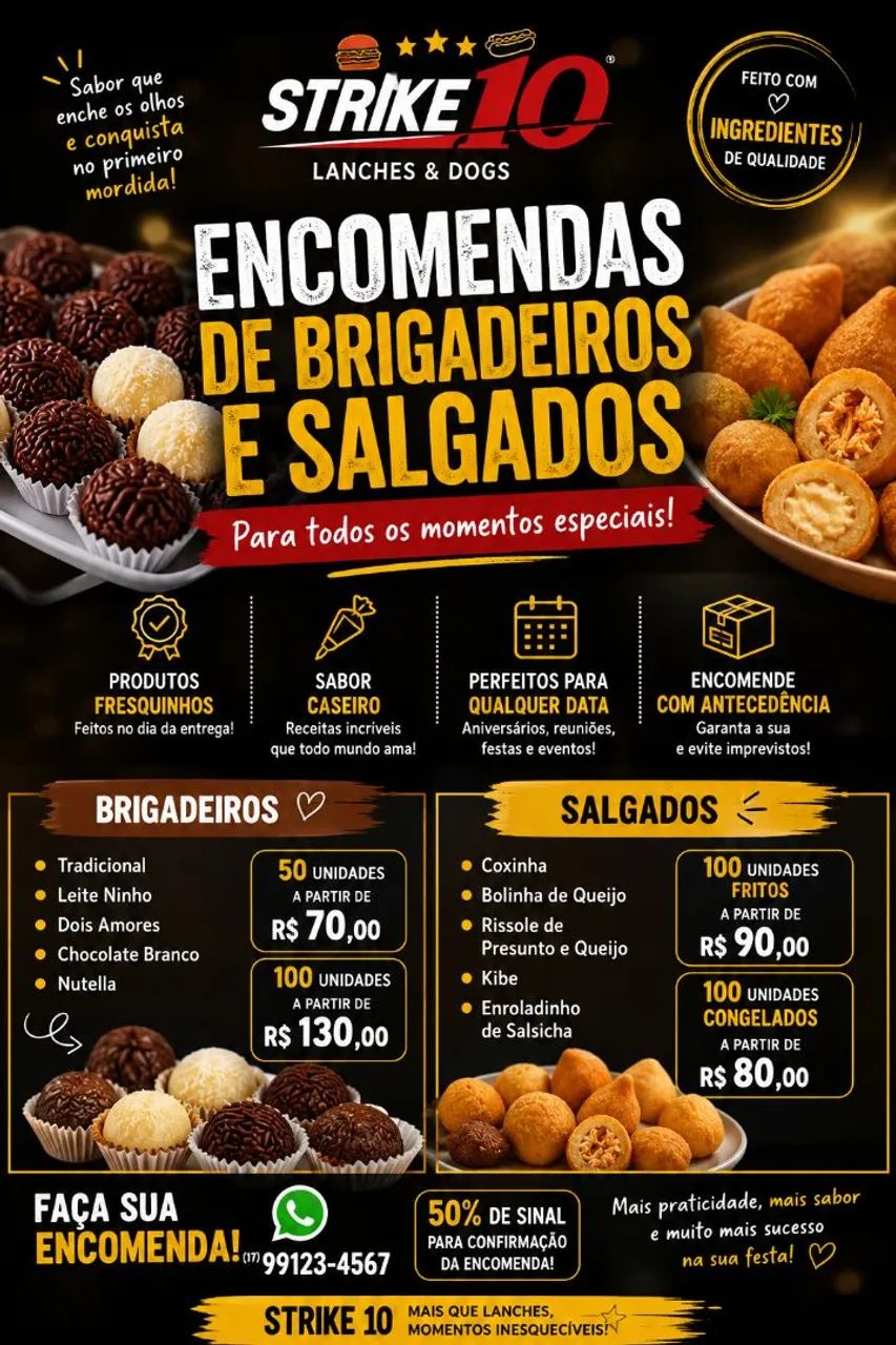 Faça já seu pedido 