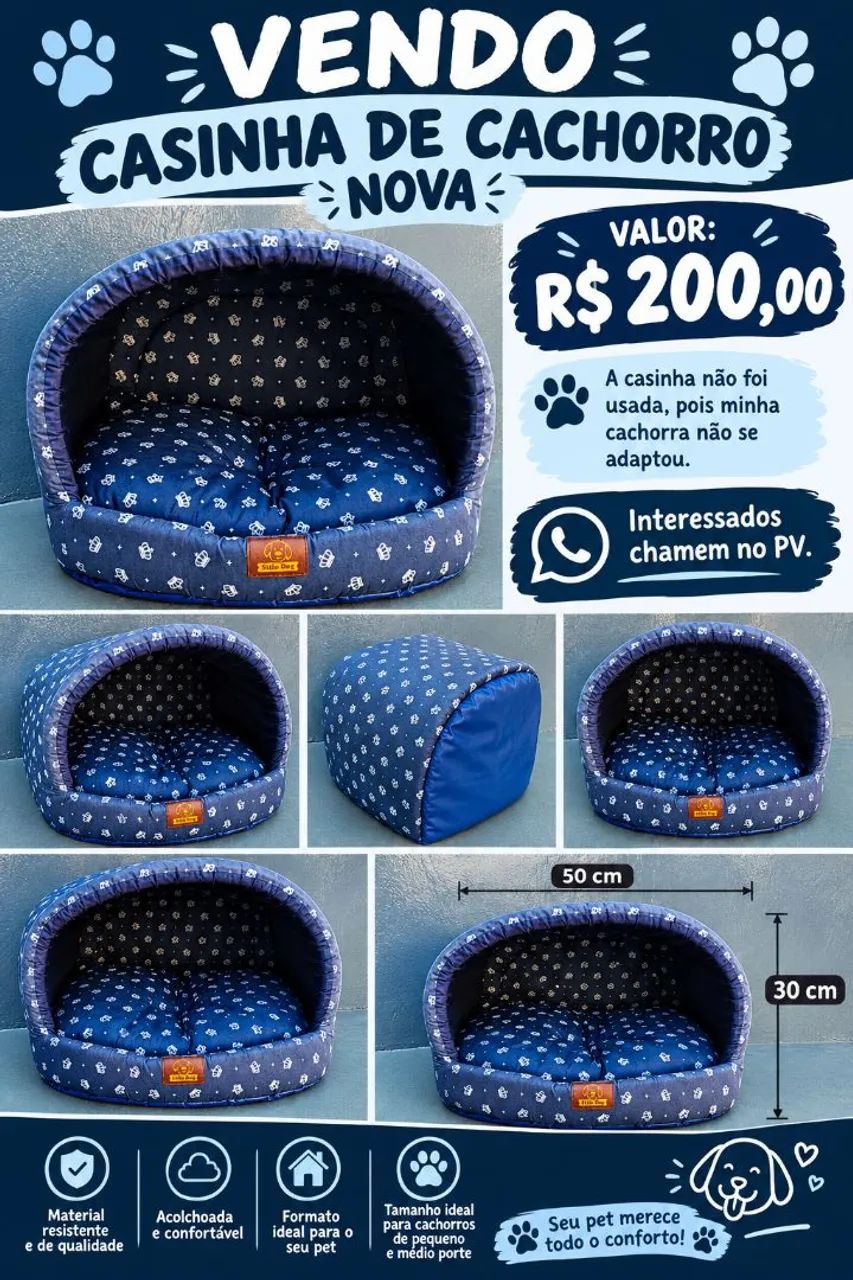 Vendo casinha de cachorro 