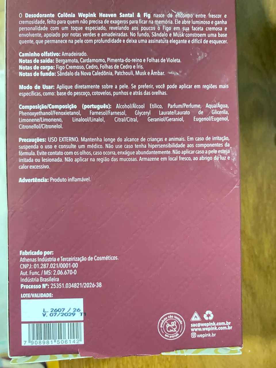 Perfume e body cream heaven santal & fig - Foto 3
