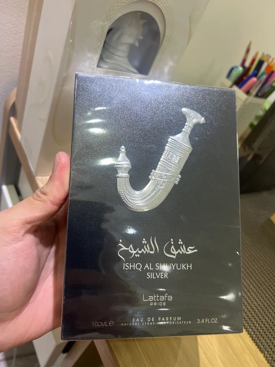 Shq al shuyukh Silver lattafa pride 100ml