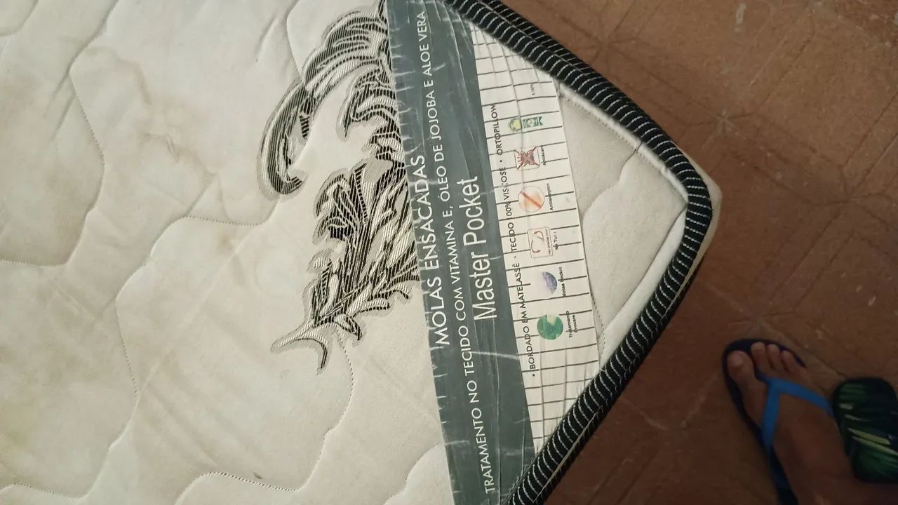 Cama de Casal - Molas Ensacadas Ortobom - Foto 5