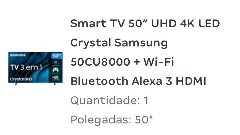Smart TV 50? Samsung  - Foto 4