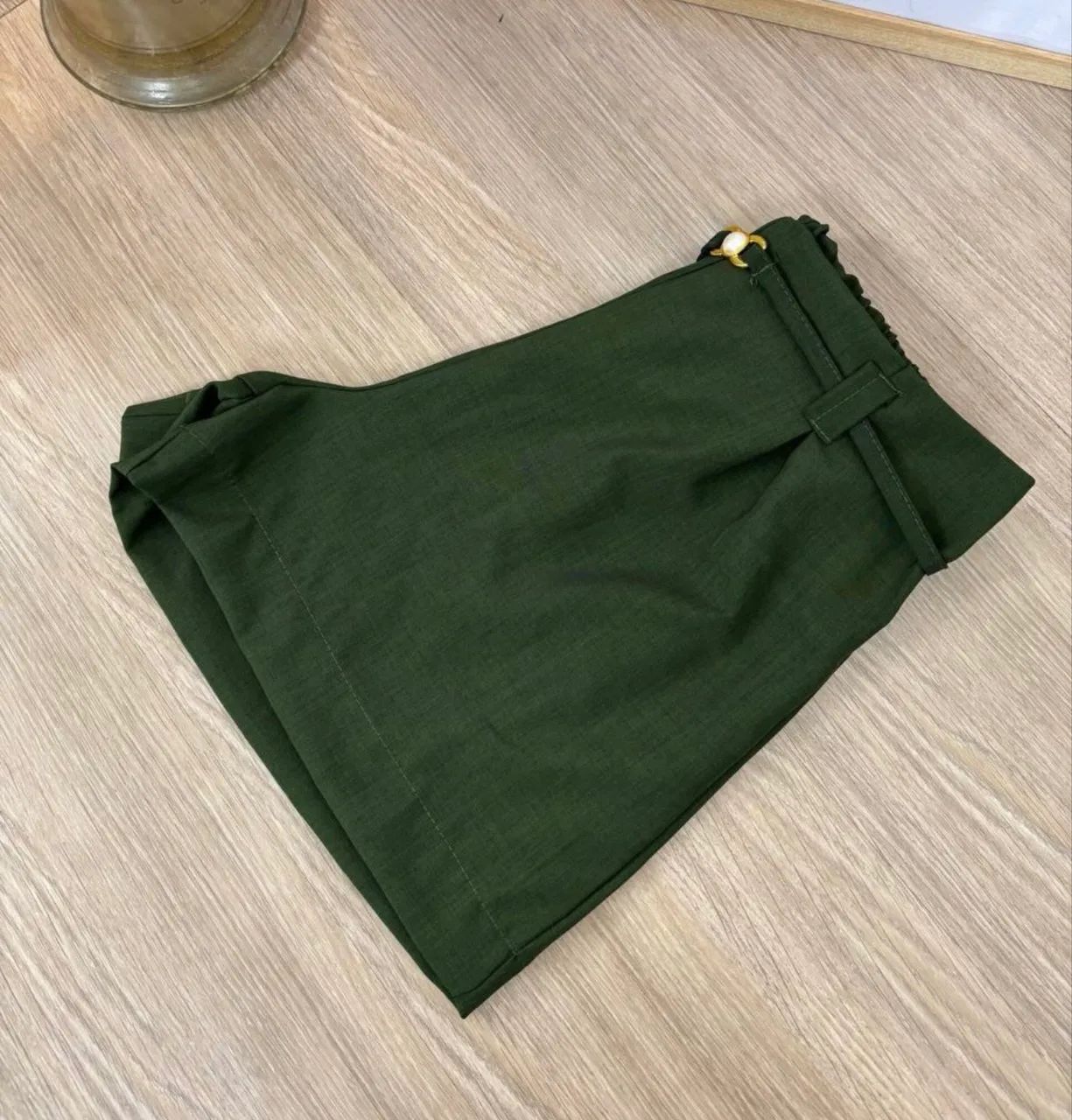 Shorts de alfaiataria novo