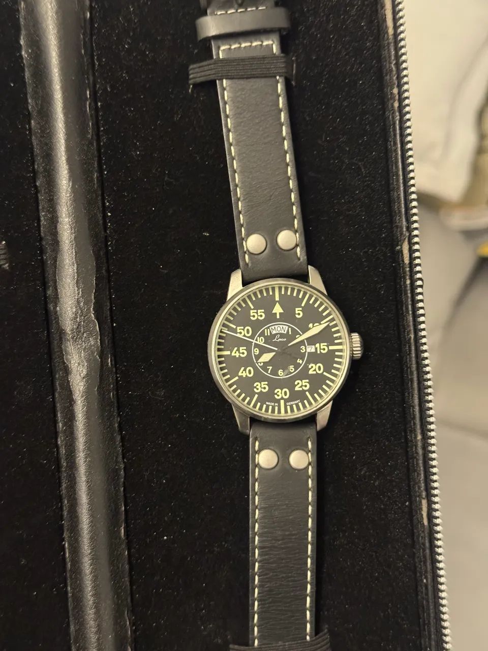 Rel ógio Laco Daydate Pilot 42mm - Foto 2