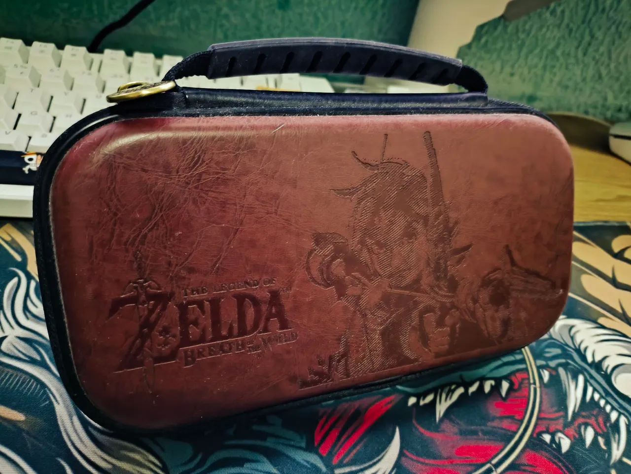 Case Zelda Nintendo switch lite em couro  - Foto 2