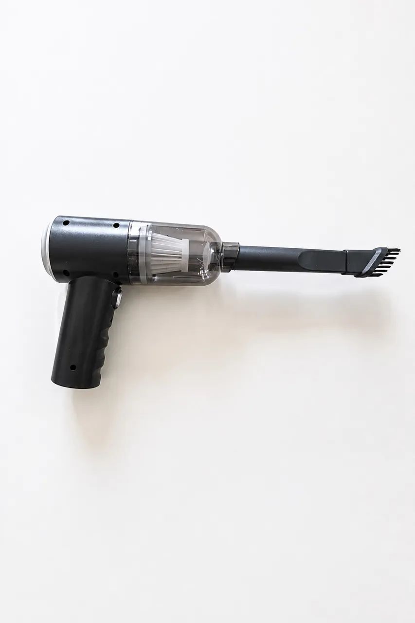Mini Aspirador de Pó Portátil 3 em 1 USB 2000mAh - Carro e Casa - Foto 2