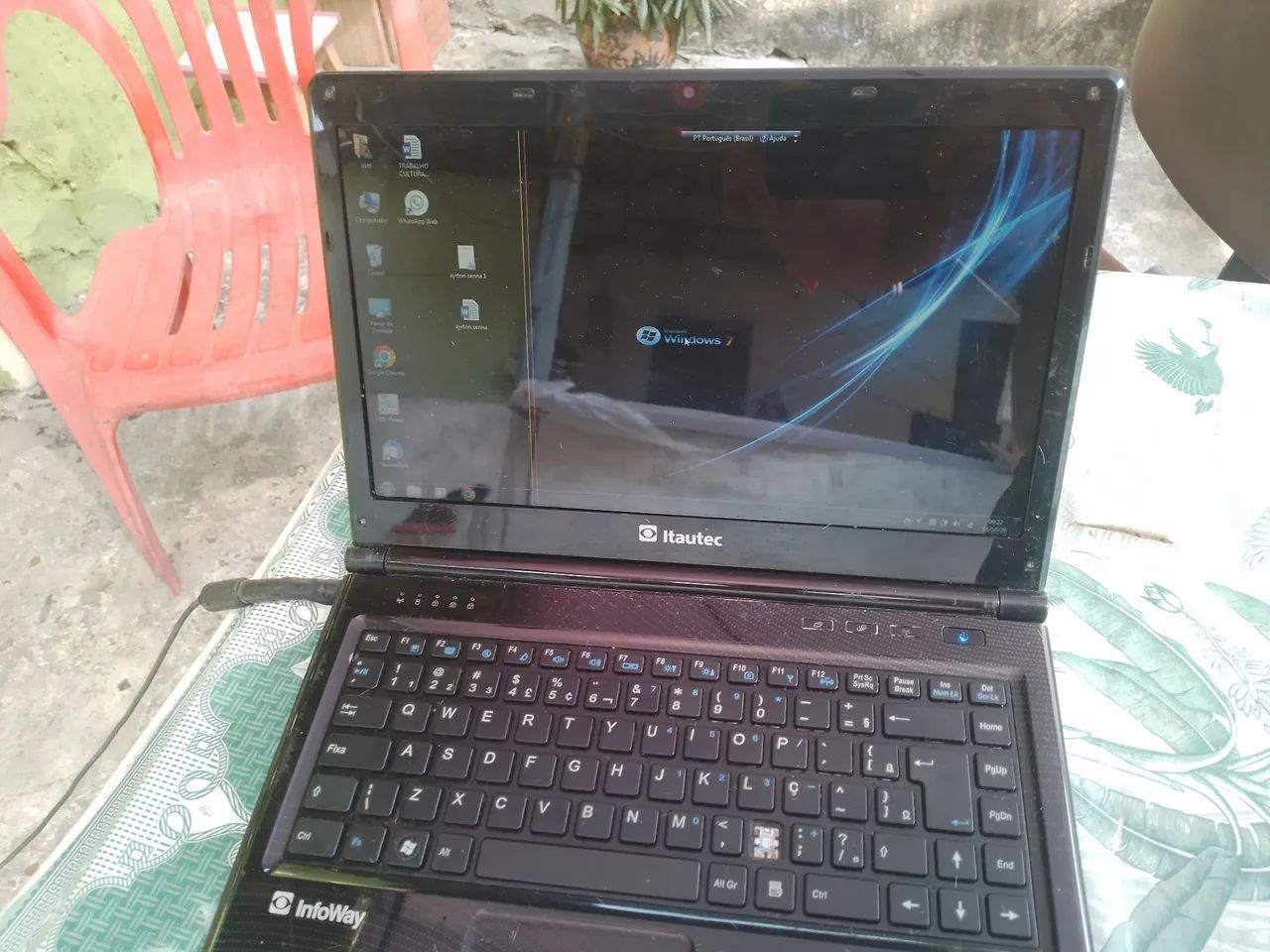 VENDO NOTEBOOK ITAUTEC, MOD: INFOWAY NOTE  W7535  - Foto 2