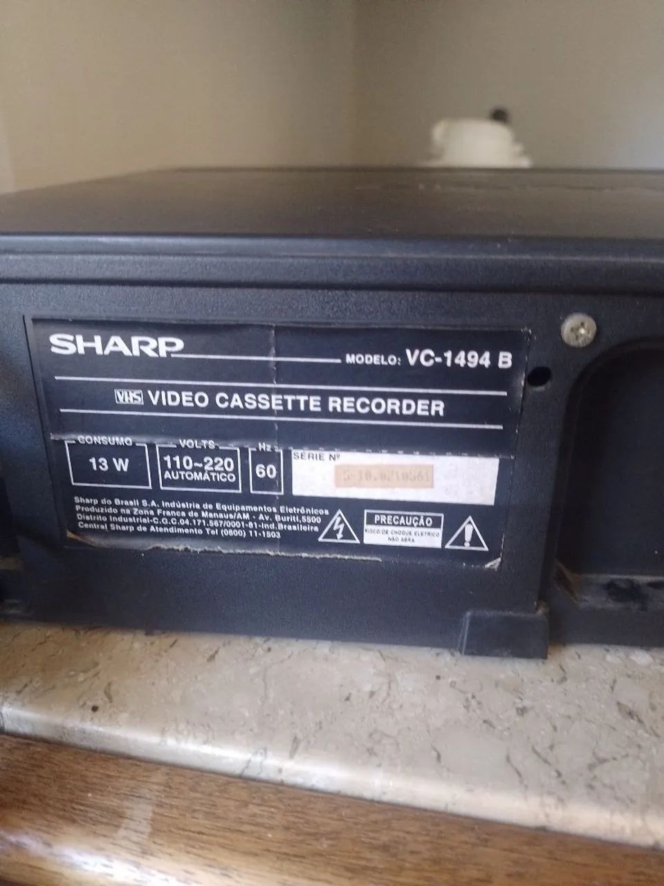 Vídeo cassete Sharp 4 cabeças  - Foto 3