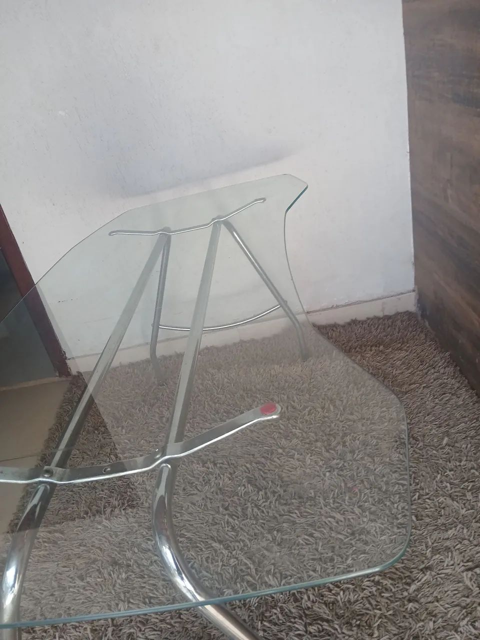 Mesa de vidro  escritório  - Foto 3