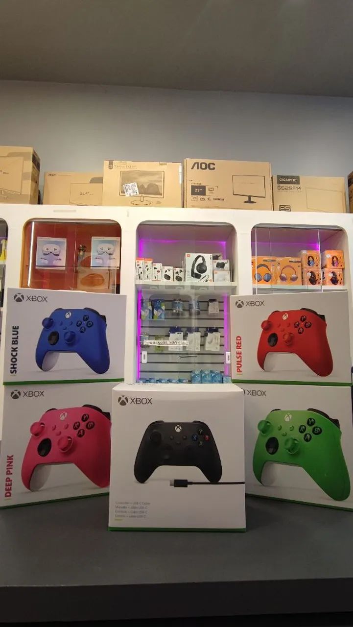 CONTROLES XBOX SERIES NOVOS 