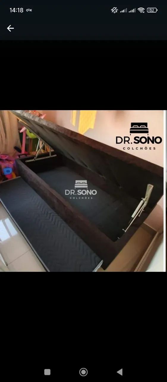 CAMA BAÚ SOLTEIRO COM AUXILIAR  - Foto 3