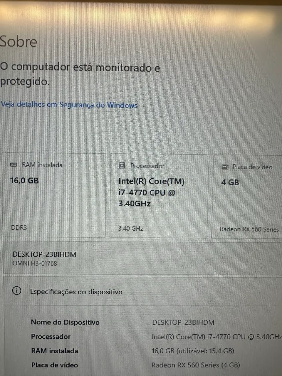 Pc gamer completo i7 + Rx - Foto 3