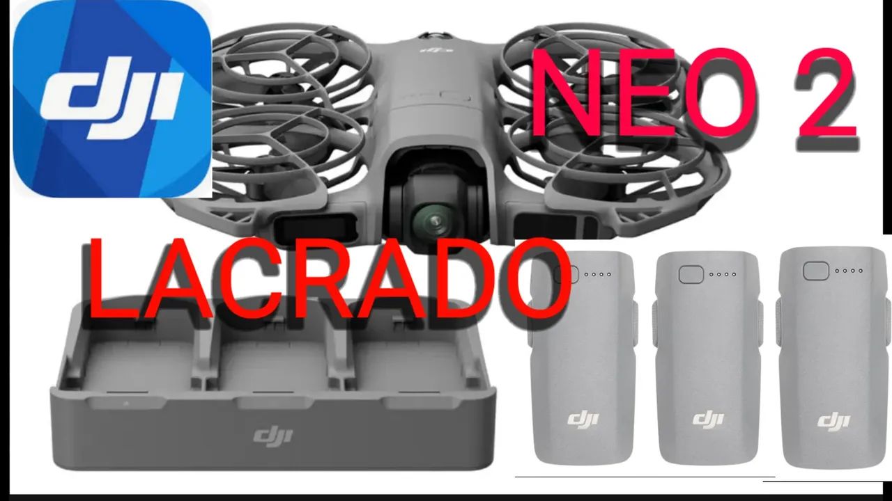 DRONE NEO 2 COM 3 BATERIAS.(LACRADO)