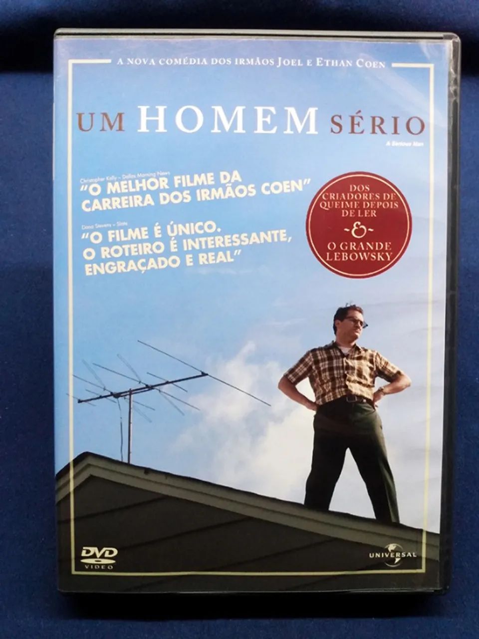 DVD Um Homem Sério Universal Pictures Joel Ethan Coen em perfeito estado DVD Raridade