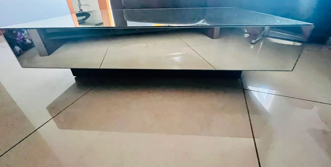 Mesa de centro espelhada 100x60x28cm - Foto 3