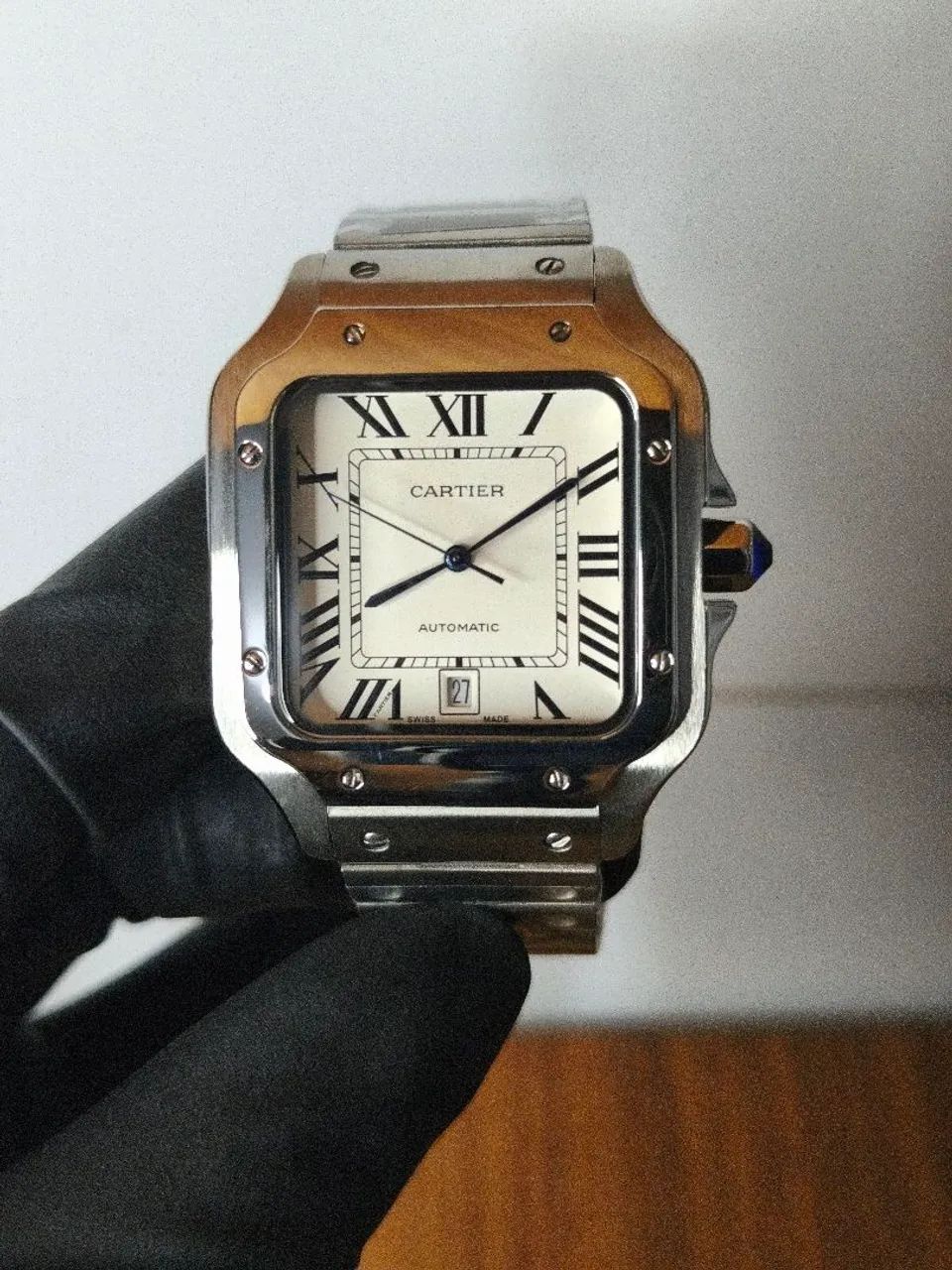 Relógio Cartier Santos 40mm automático  - Foto 2
