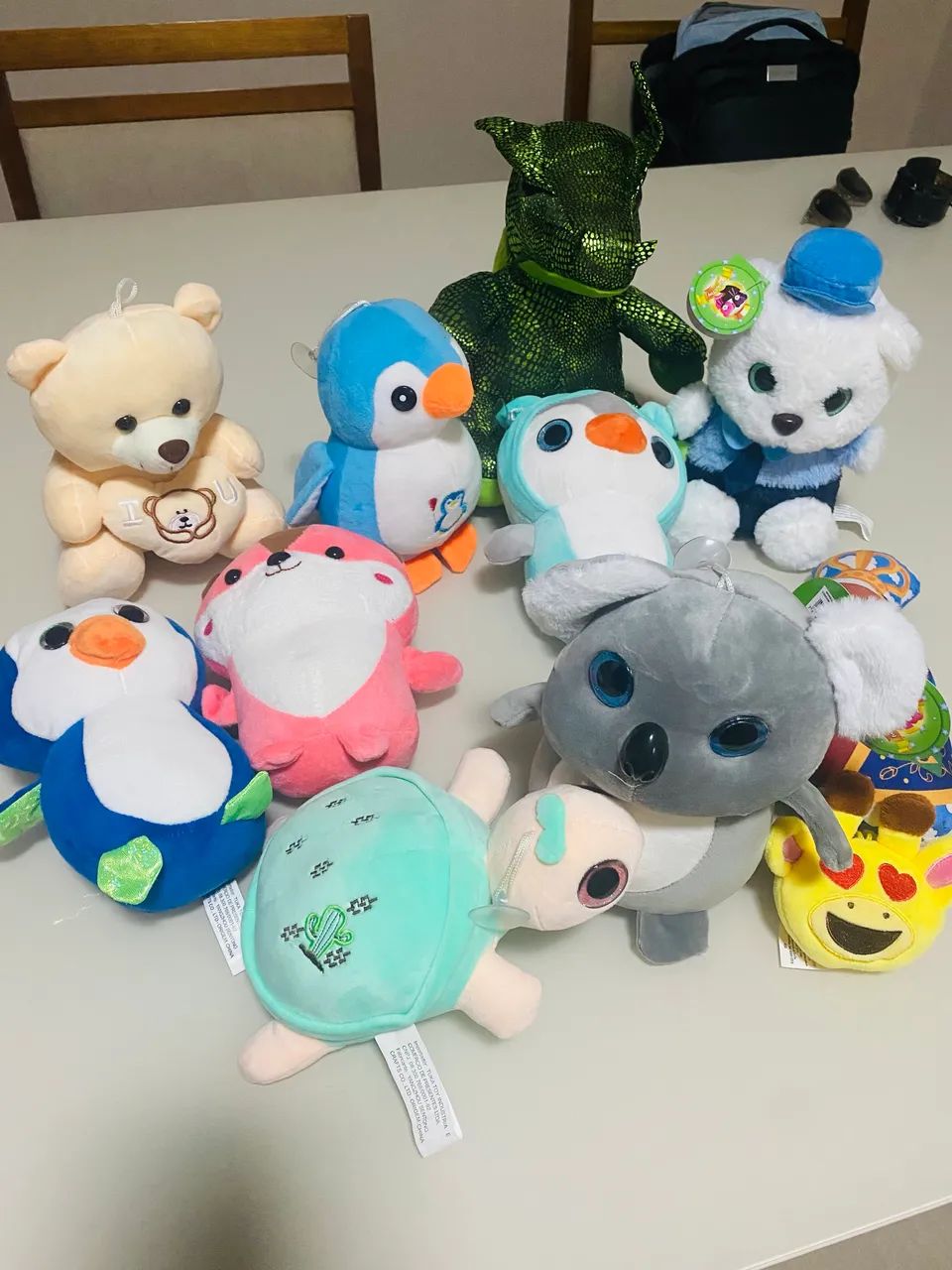 Kit com 10 pelúcias  - Foto 4