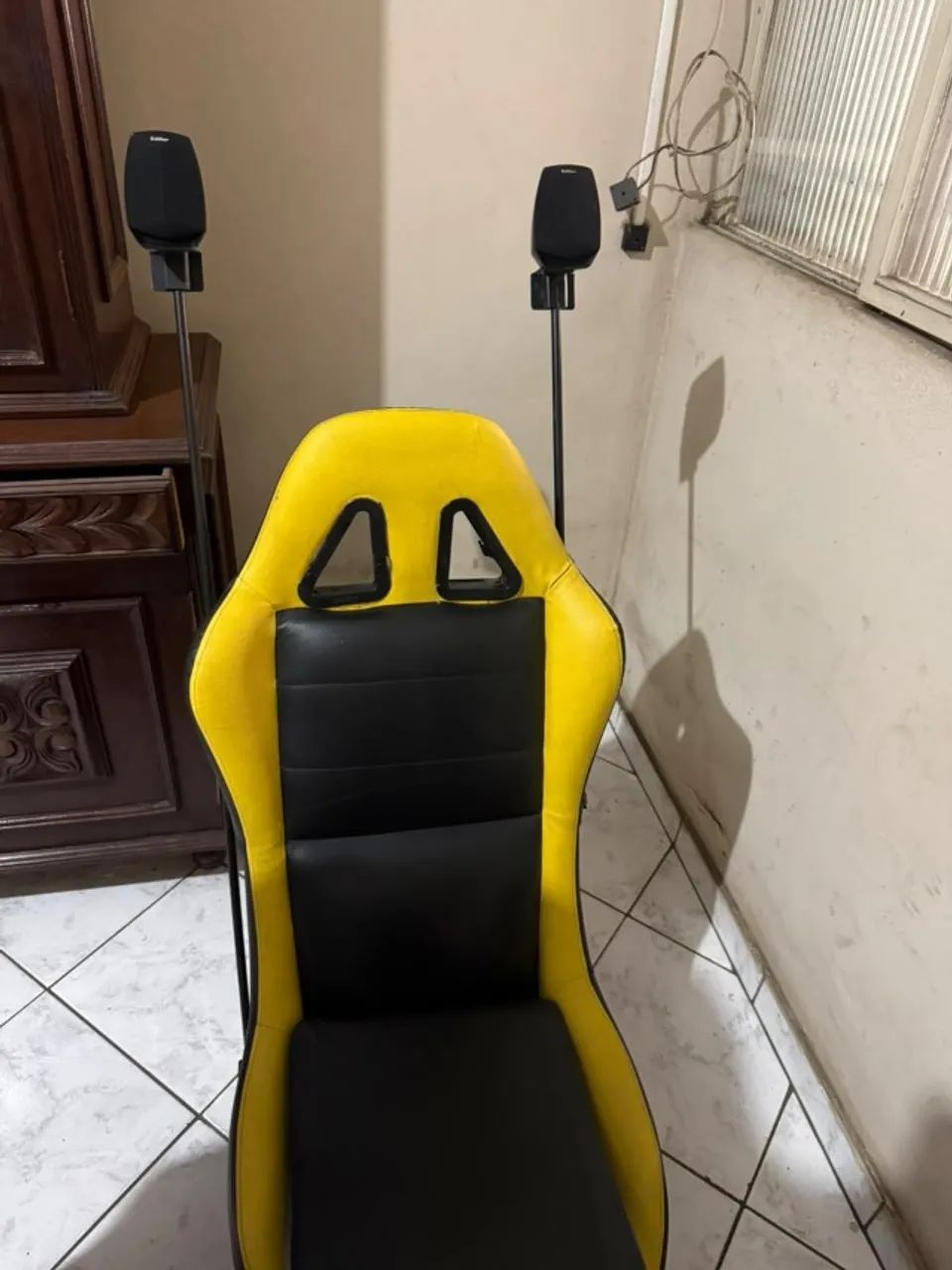 Cockpit Stock Car + Logitech G920 + Edifier - Foto 5