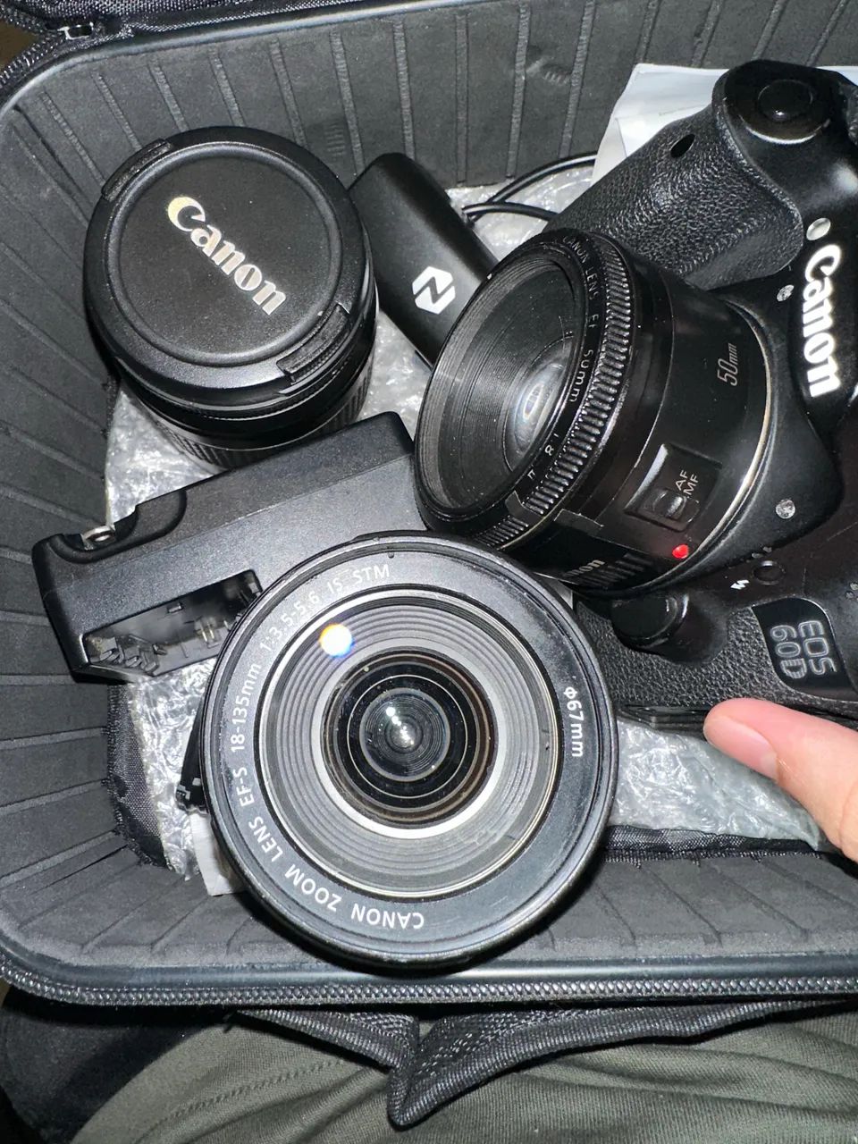 Canon 60D + 3 Lentes  Ótimo estado - Foto 5