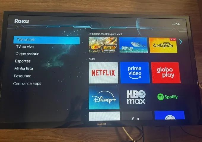 Tv Sansung 32" com pequeno defeito. - Foto 2