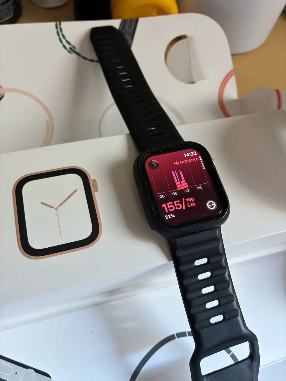 Apple Watch Séries 4 44MM Rose - Foto 5