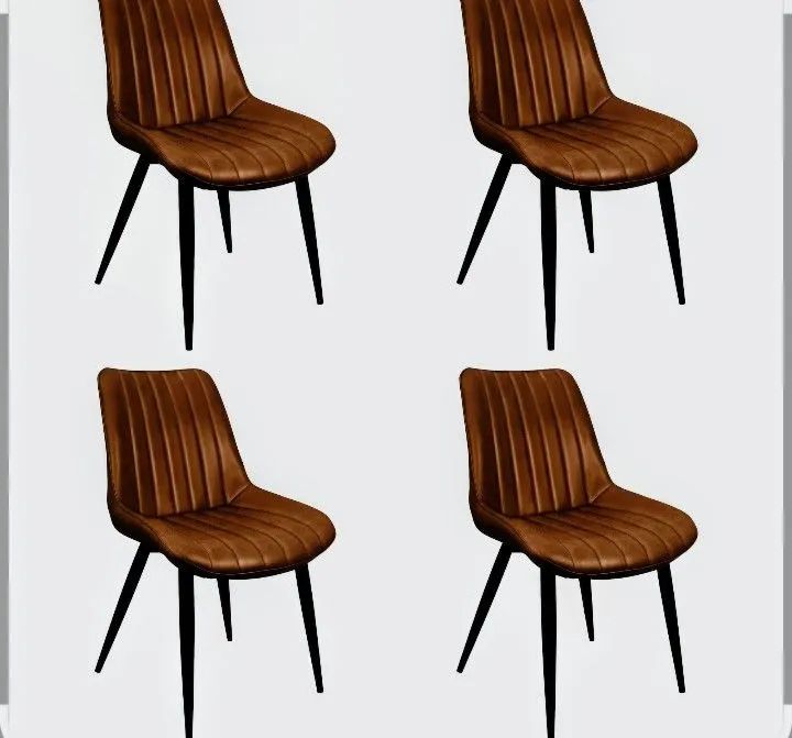 cadeiras em couro vintage chigaco