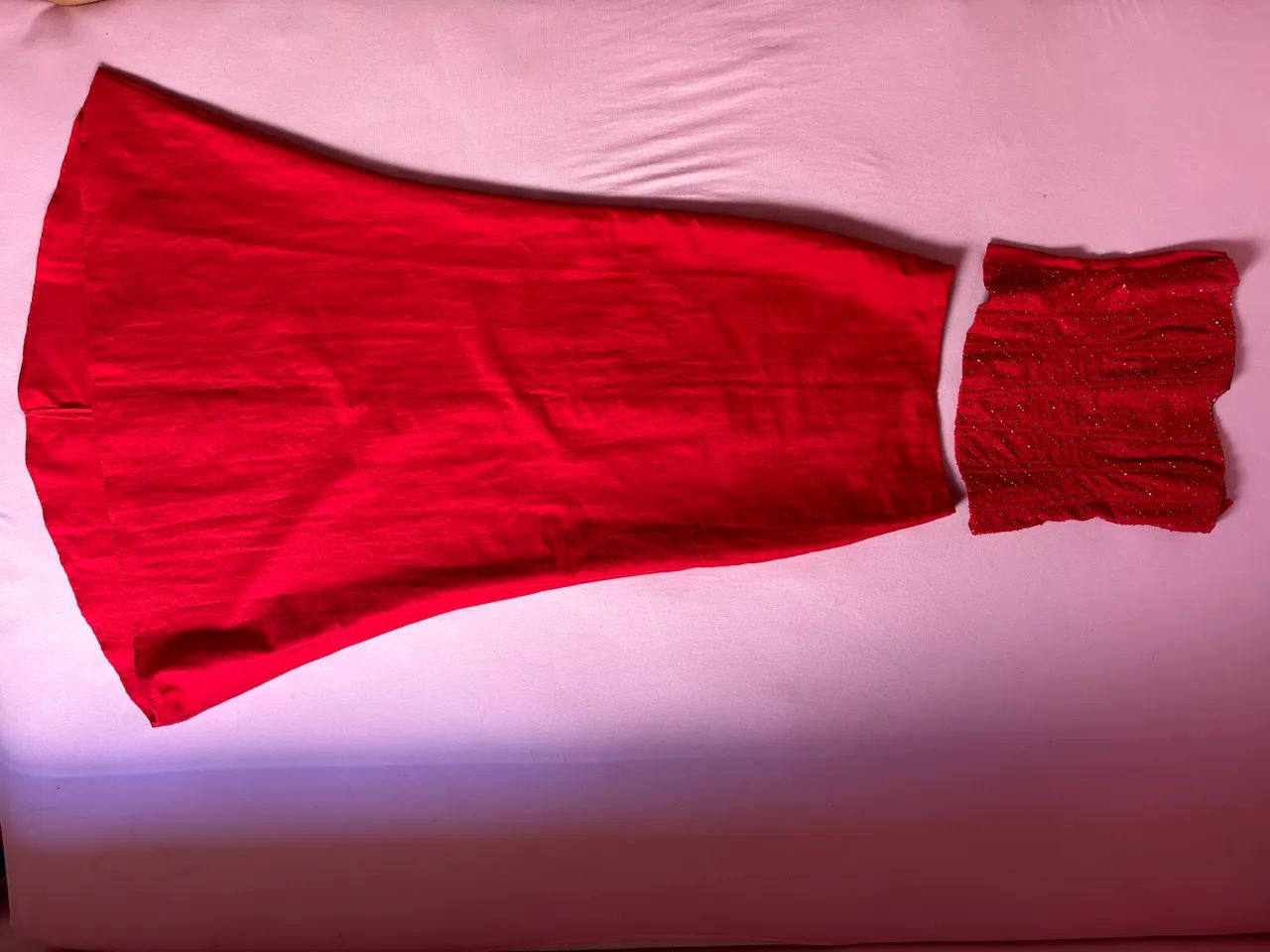 Corpete e Saia social vermelho vestido - Foto 3
