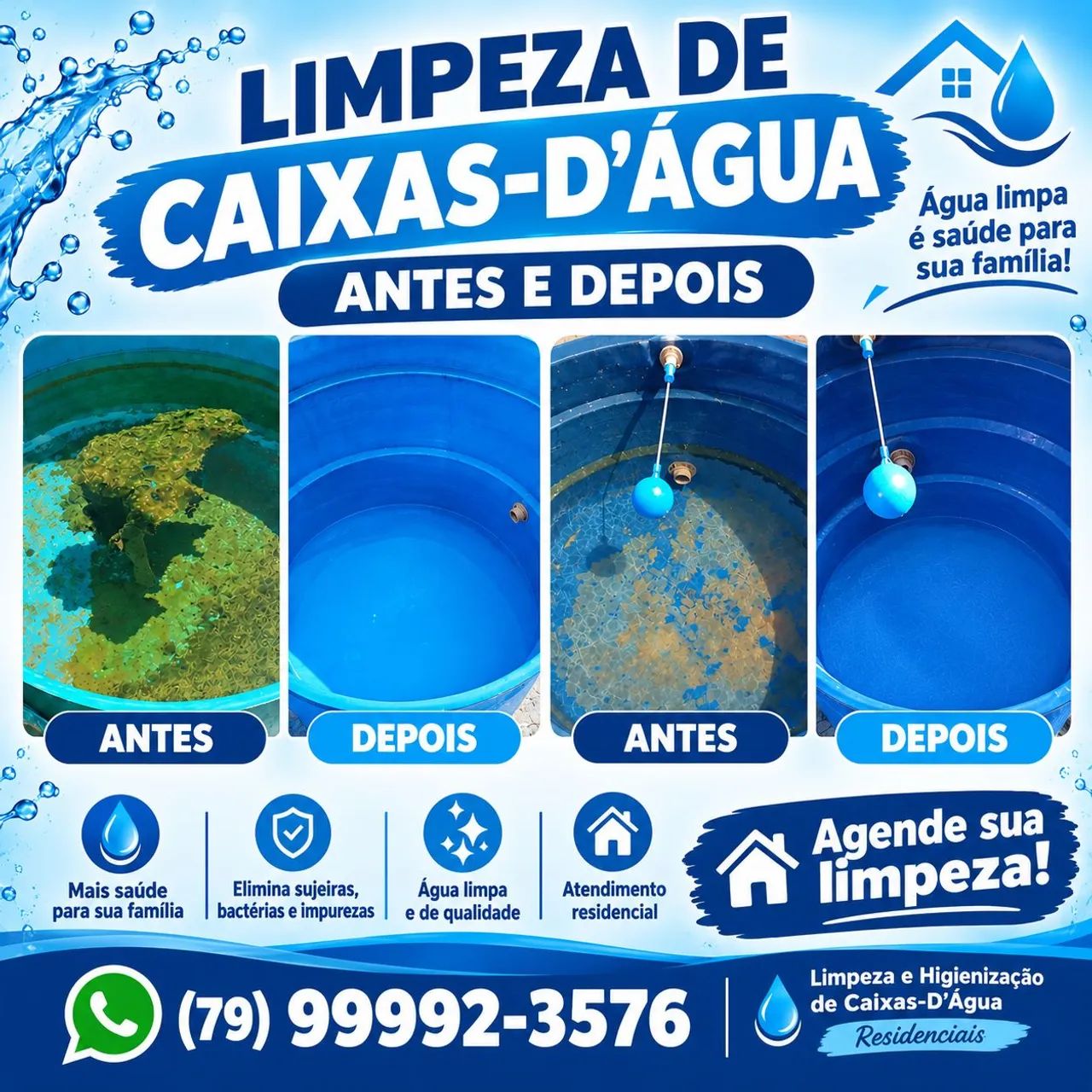 ARNALDO LIMPEZA E HIGIENIZAÇÃO DE CAIXA D'ÁGUA  - Foto 2