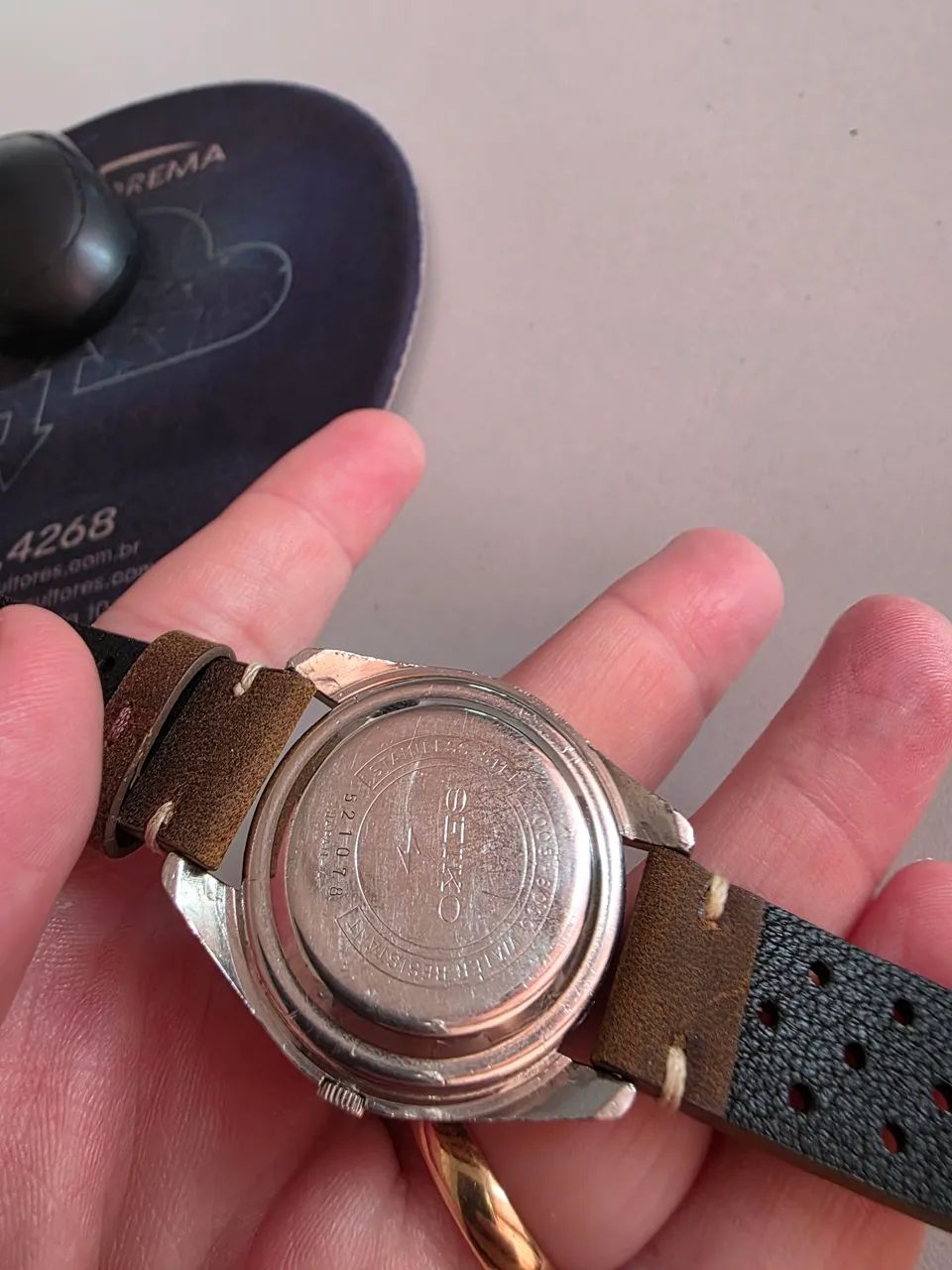Seiko 7009 ponta de agulha  - Foto 4