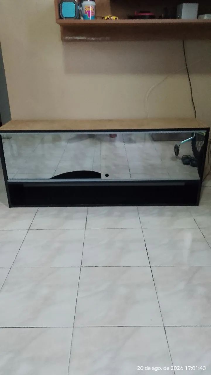 Armário de cozinha com vidro espelhado - Foto 4