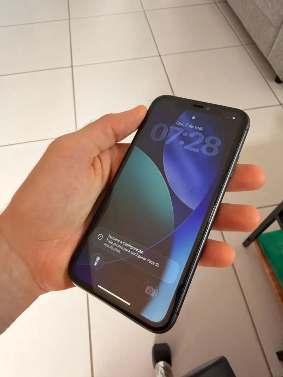 iPhone 11 64GB Preto, 76% Saúde da Bateria - Celulares e