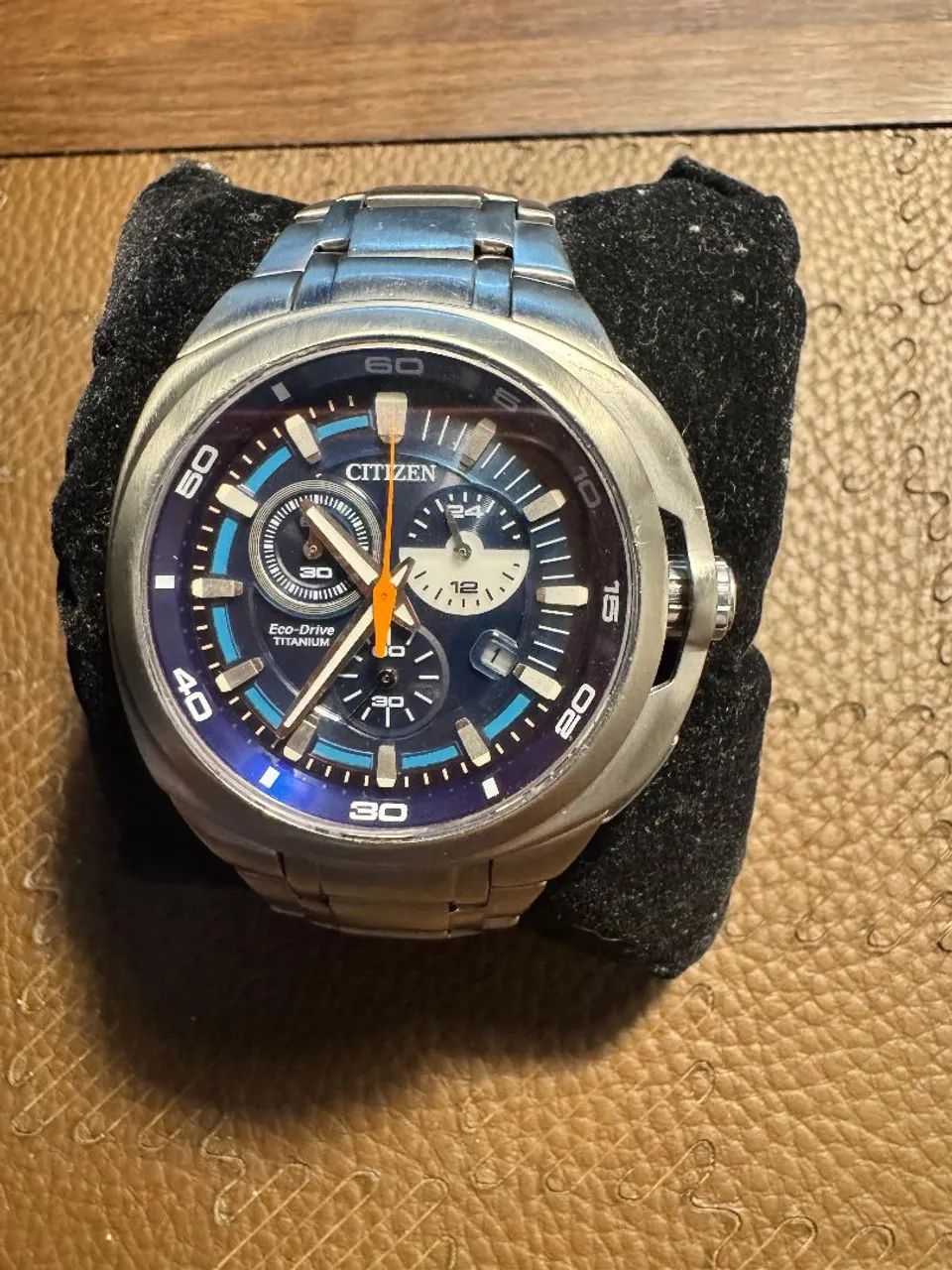 Relógio Citizen Eco Drive Marinaut Titanium Sapphire 