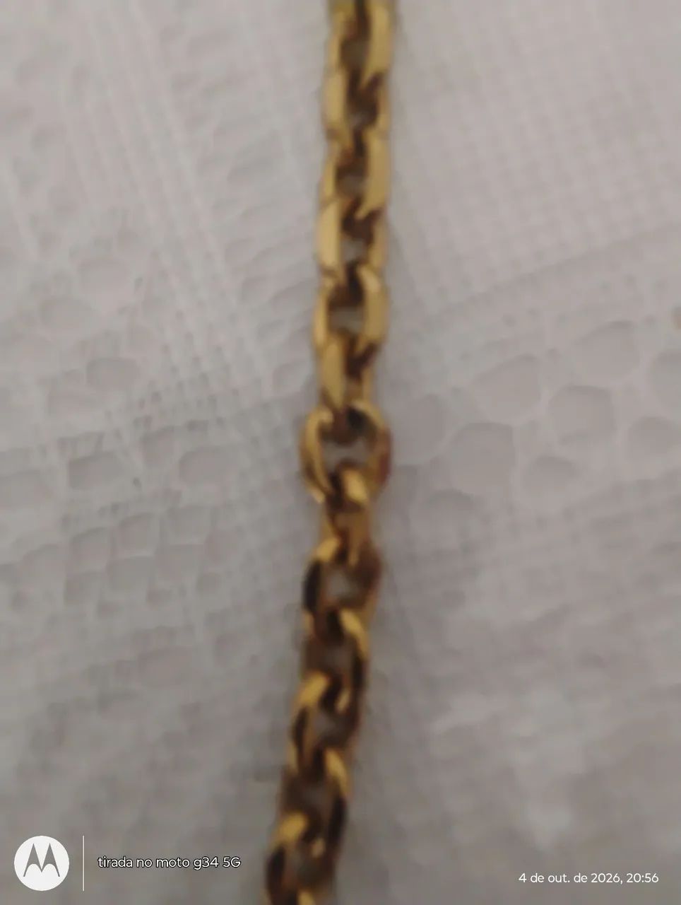 Corrente com pingente banhada a ouro  - Foto 5