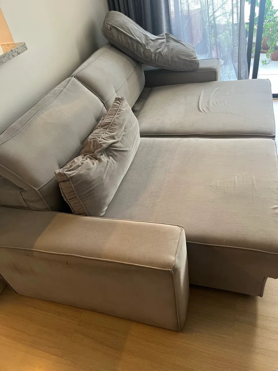 Sofá retrátil 3 lugares  - Foto 3