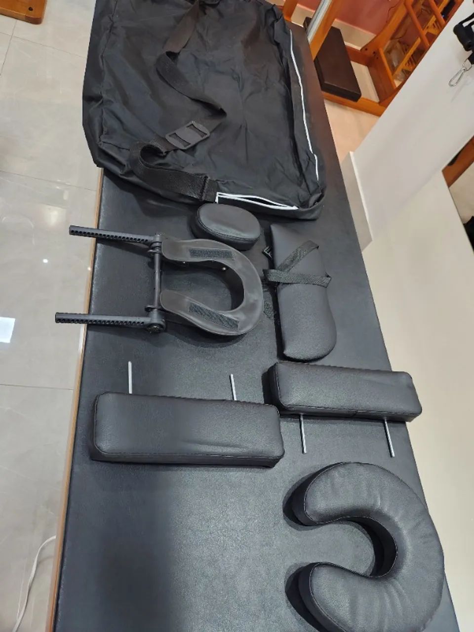 Maca portátil com rodinhas