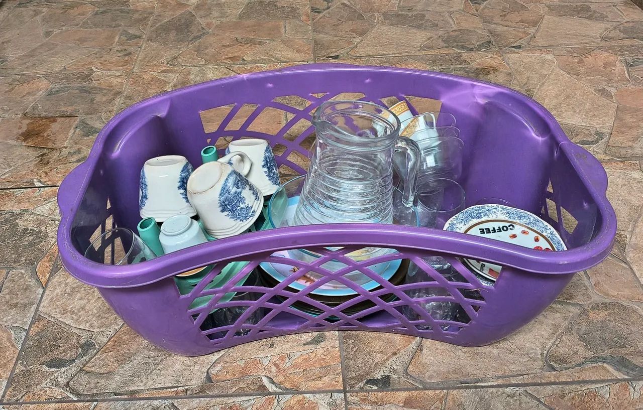 Conjunto de pratos e xícaras!