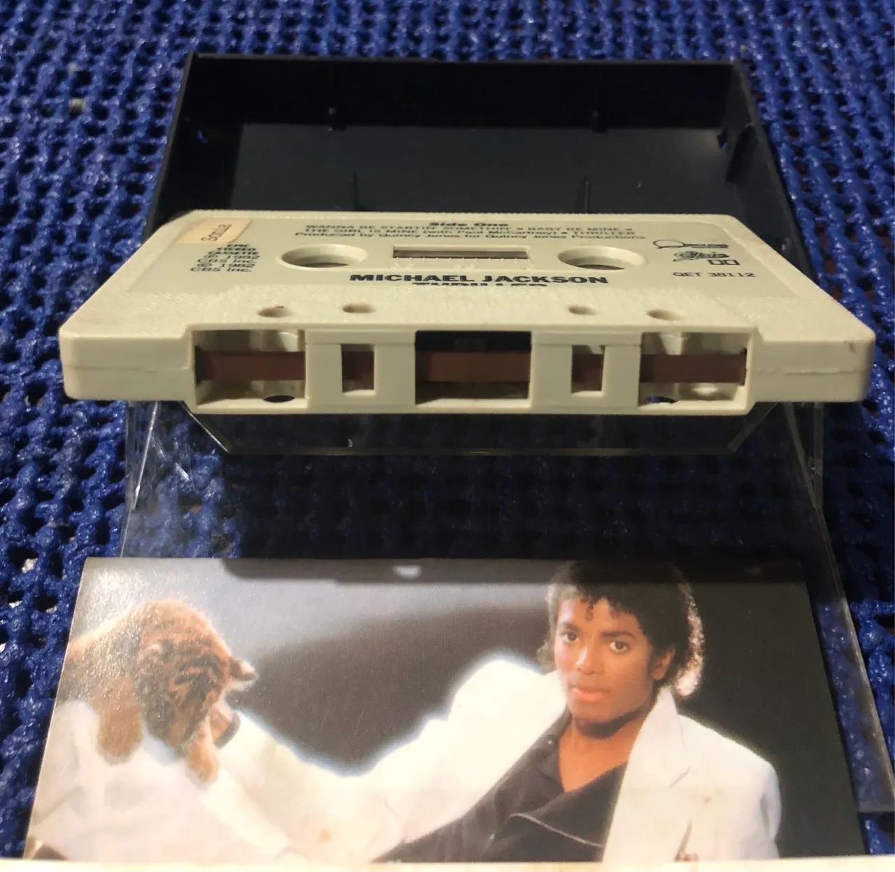 Fita K7 Michael Jackson - Thriller (Original Importada EUA 1982