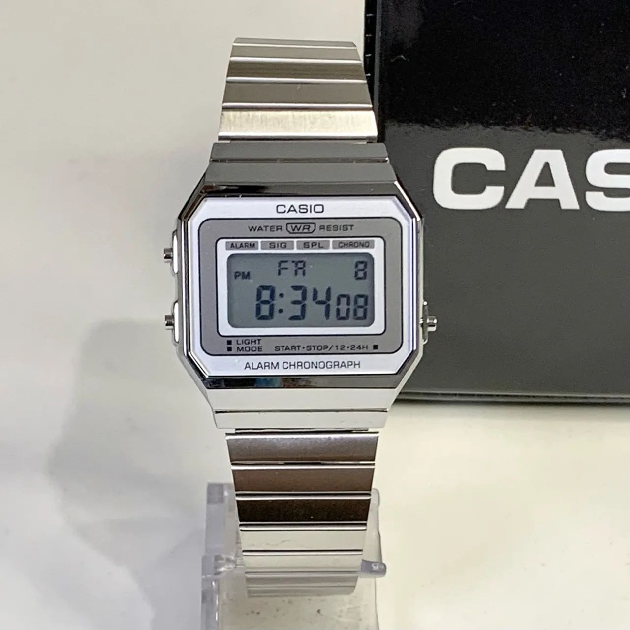 Casio vintage A700W prata novo + caixa 