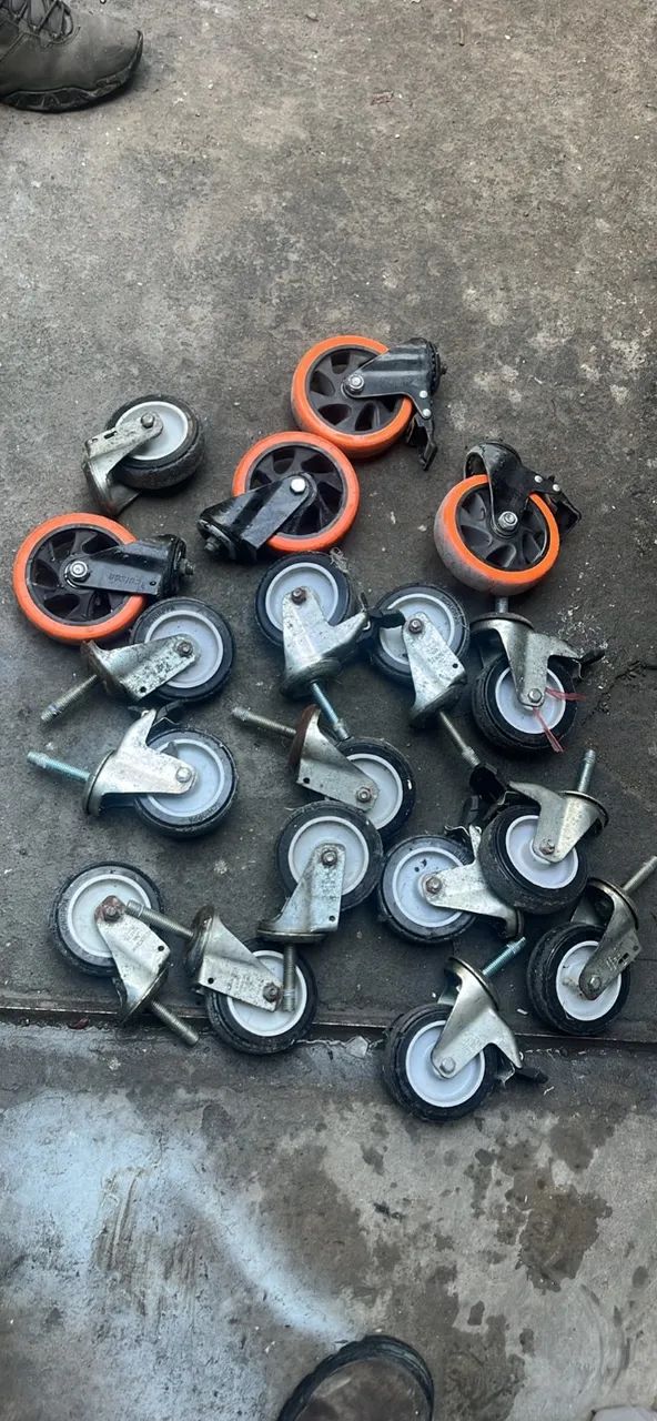 Rodas para carrinhos de carga 
