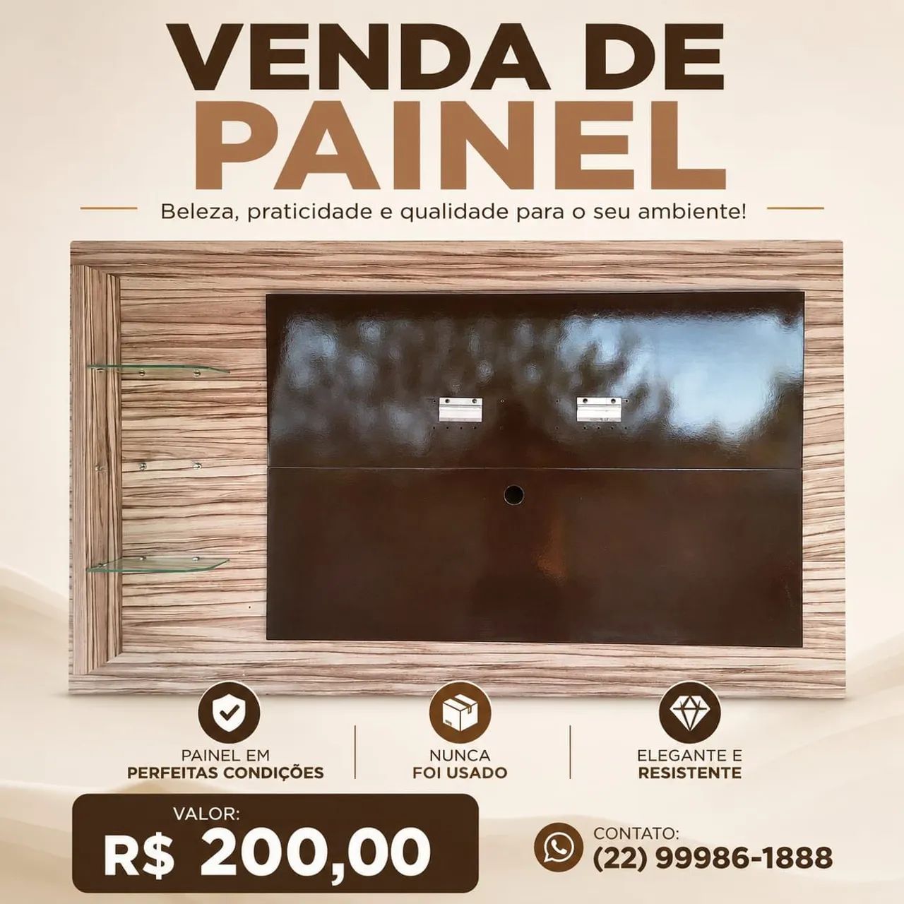 Lindo painel TV