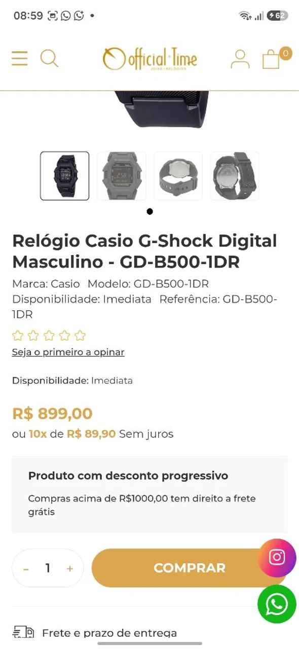 Relógio Casio G-Shock  - Foto 2