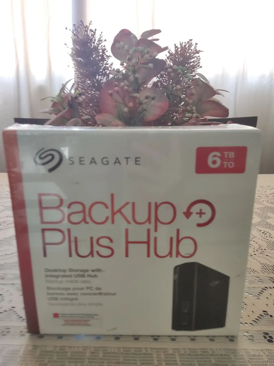 Disco Rígido Externo Seagate Backup Plus Hub de 6TB Plus Hub 6TB USB 3.0