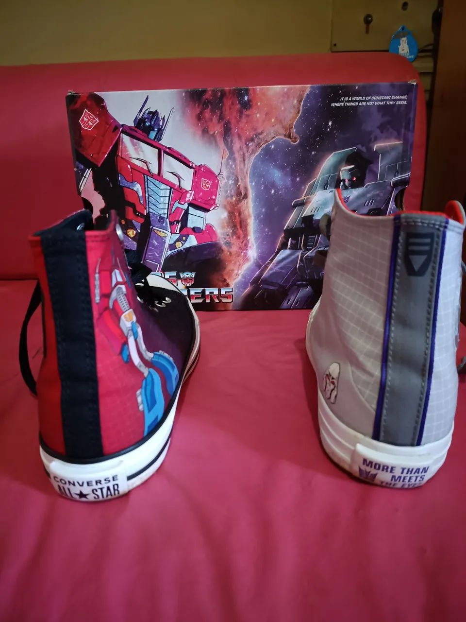 All Star collab Transformers Hasbro raro - Foto 2