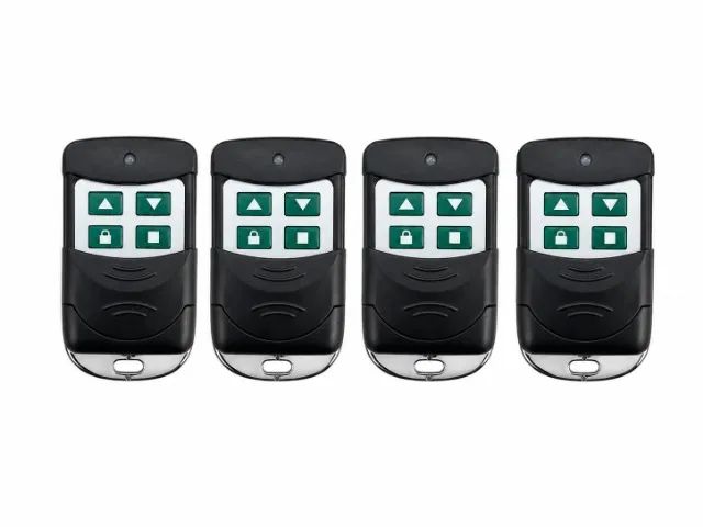 KIT 4 CONTROLES RESISTENTE A ÁGUA PARA PORTA DE ENROLAR(HONESTIDADE E QUALIDADE)