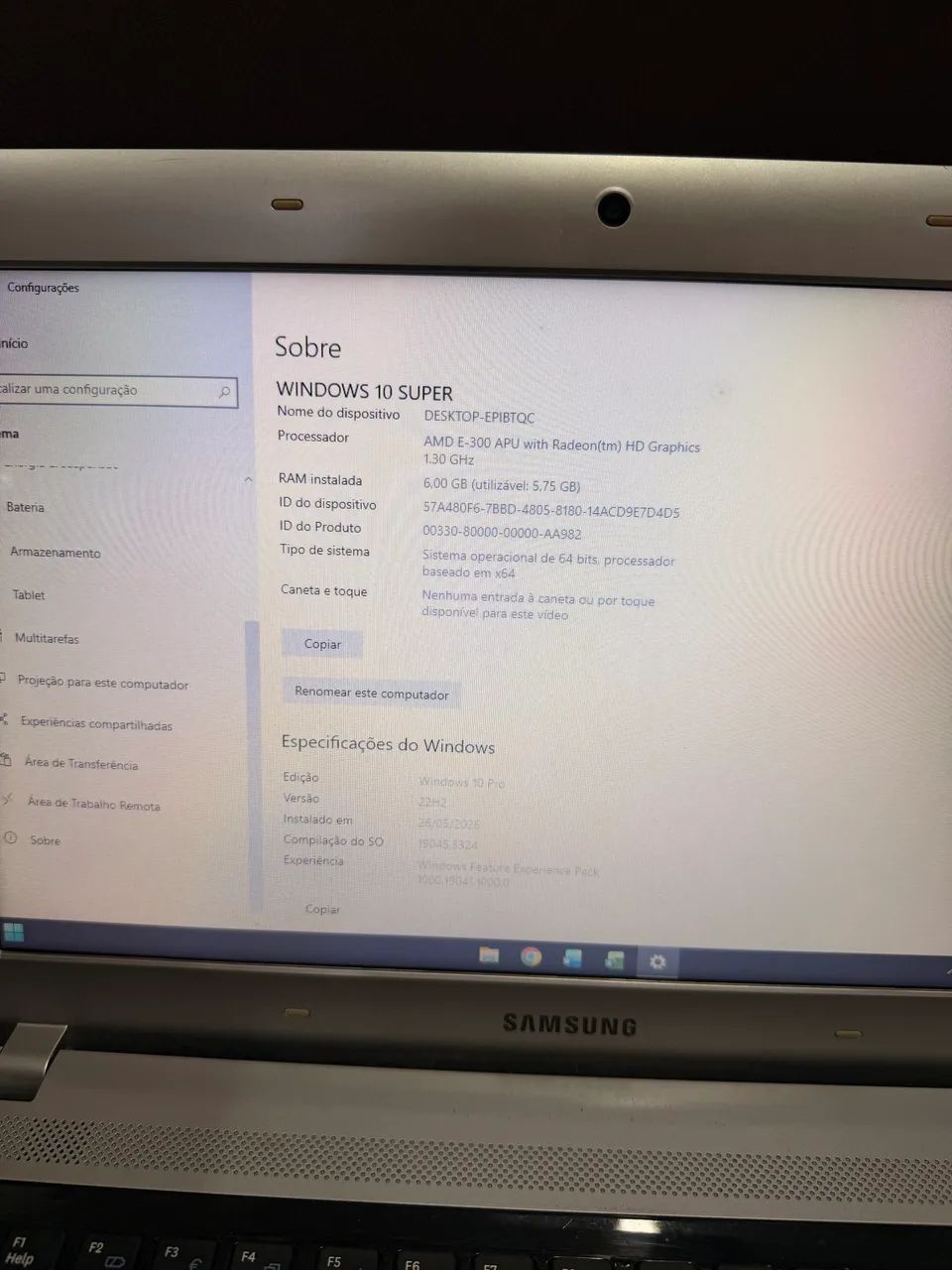 Notebook Samsung Rv415 impecável  - Foto 5