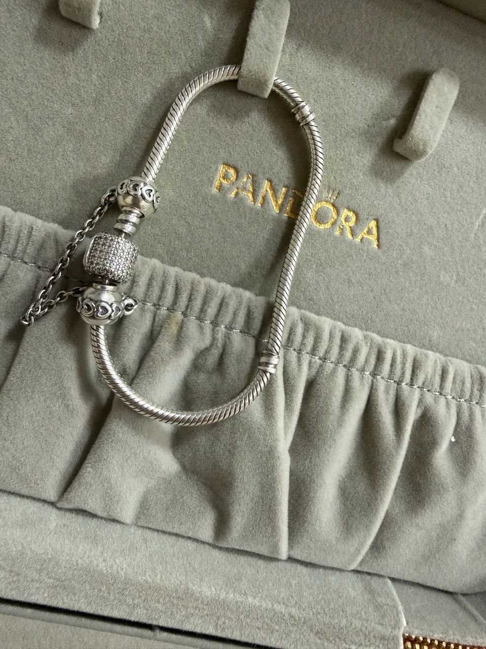 Pulseira e trava Pandora Orginal com certificado  - Foto 5