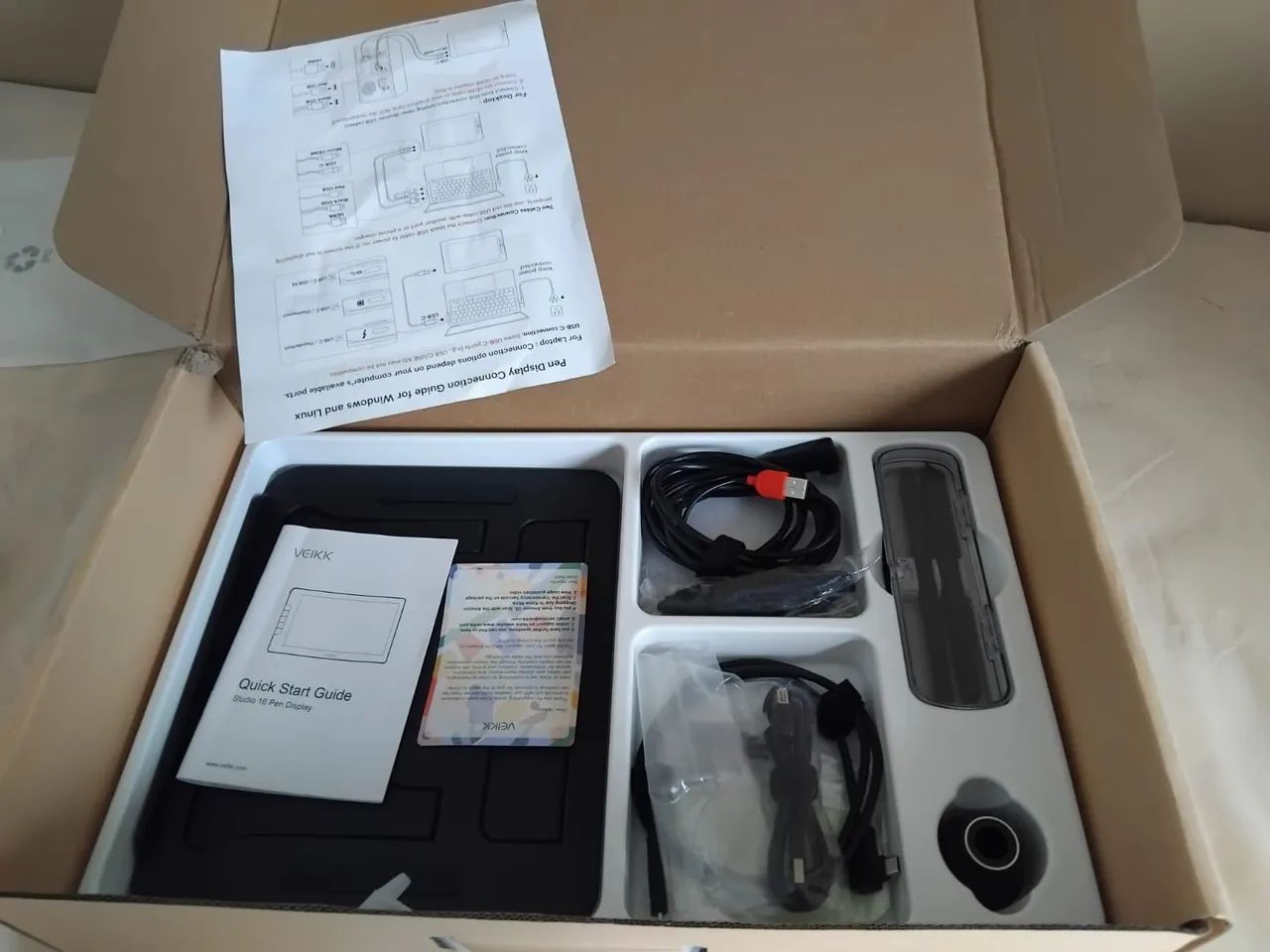 VEIKK Tablet de desenho Studio 16 - Foto 2